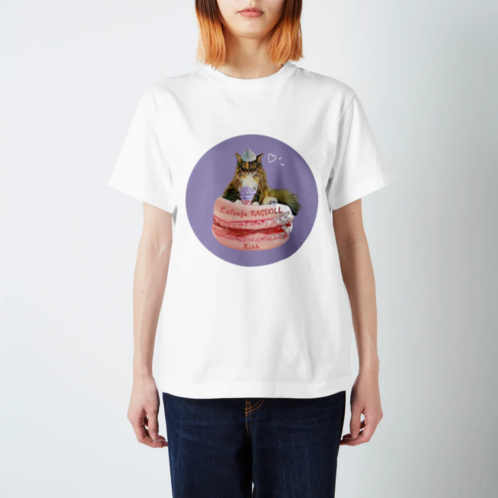 猫カフェラグドール（大阪難波）のマカロンきちゃん💋💕 Regular Fit T-Shirt