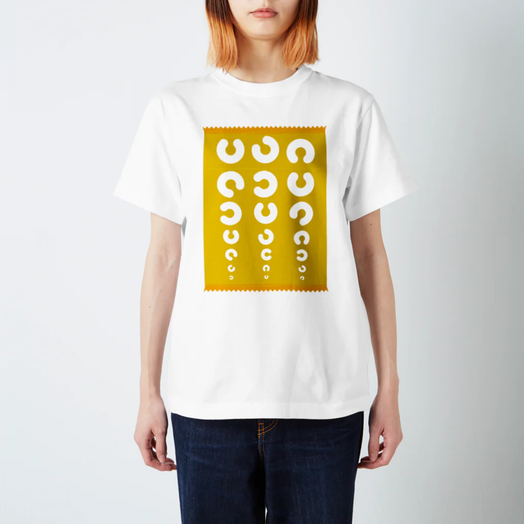 モノクロームスの視力検査 スタンダードTシャツ