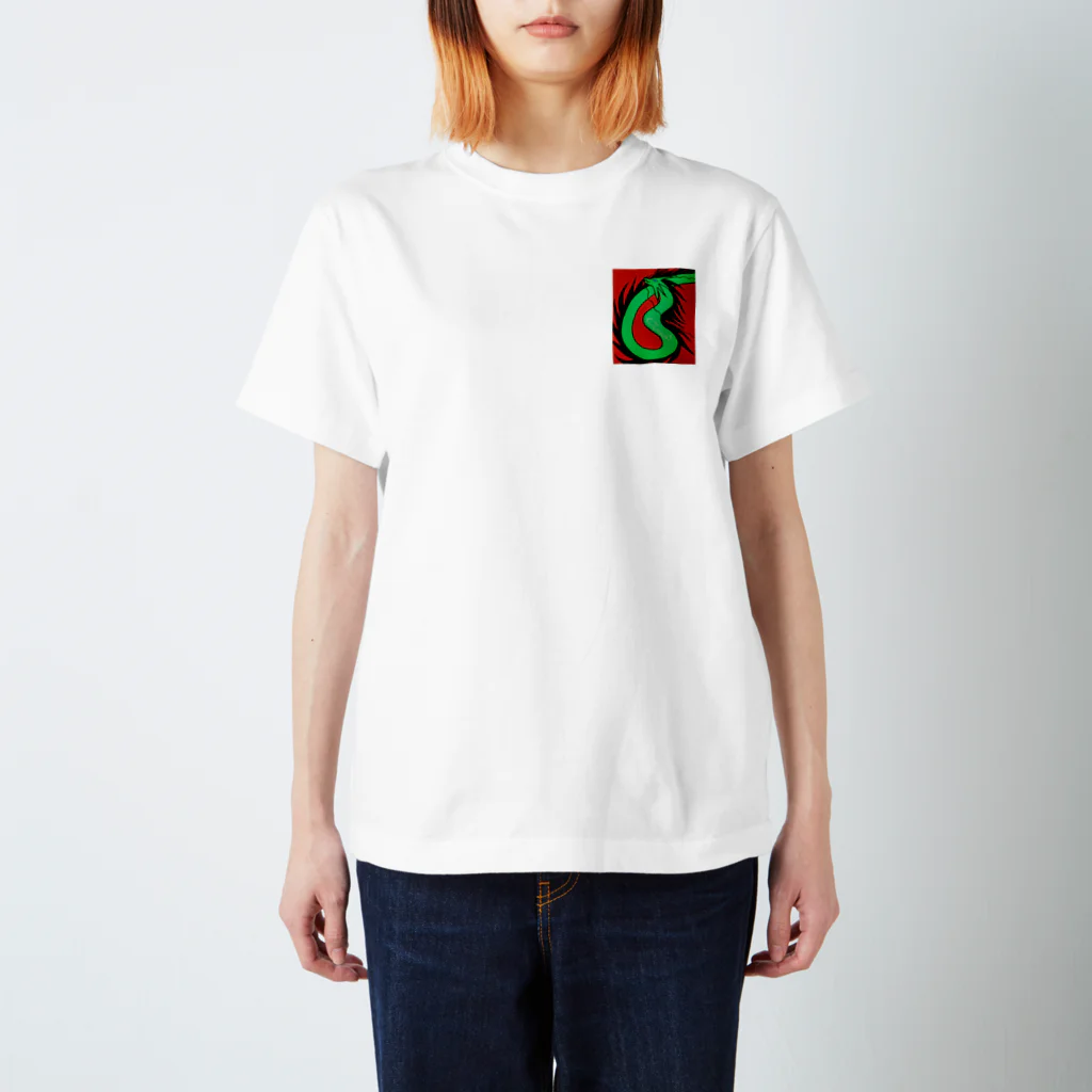 PALUTAMAの緑龍神　彦星　 Regular Fit T-Shirt