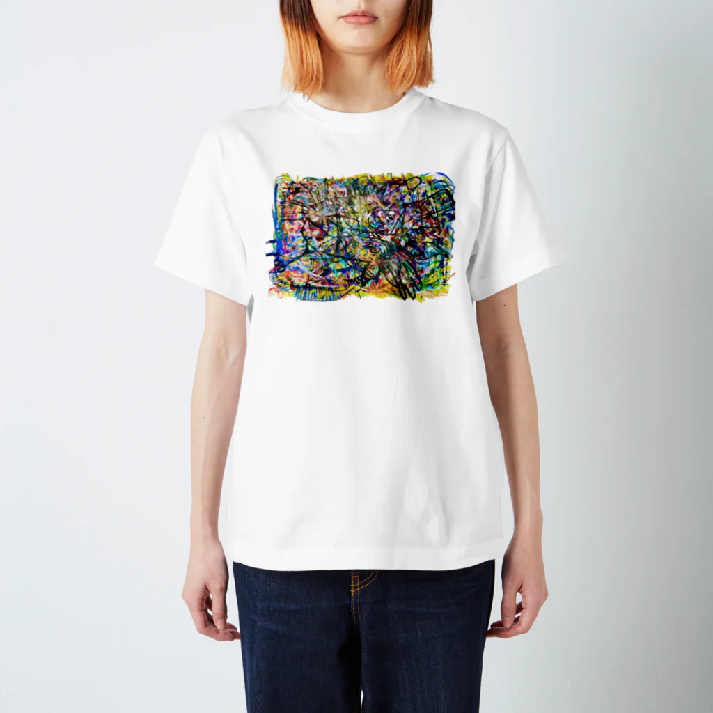 mikoのはみ出しモンスター Regular Fit T-Shirt