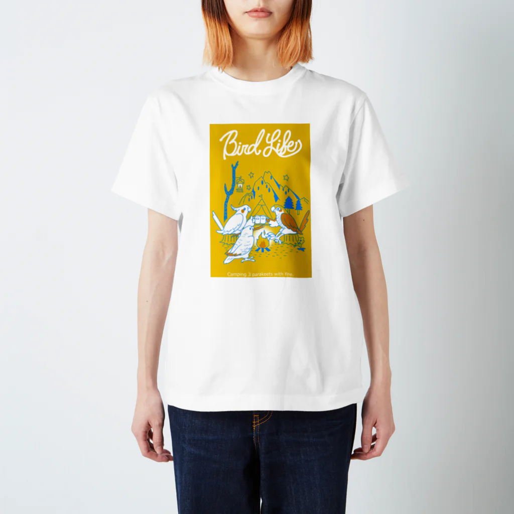 葉月京のバードライフ/キャンプ スタンダードTシャツ