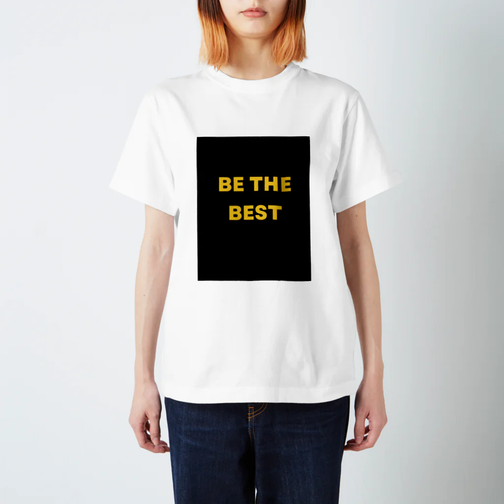 Tsubachan Shop【シンプルでかっこいい・かわいいデザイン中心】のBe the best Regular Fit T-Shirt