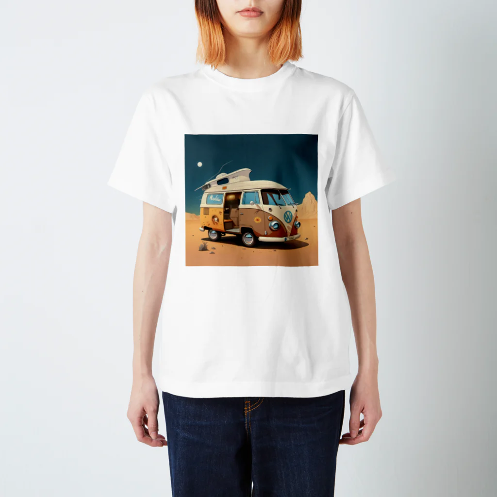 LalaDesign-shopのワーゲンバス スタンダードTシャツ