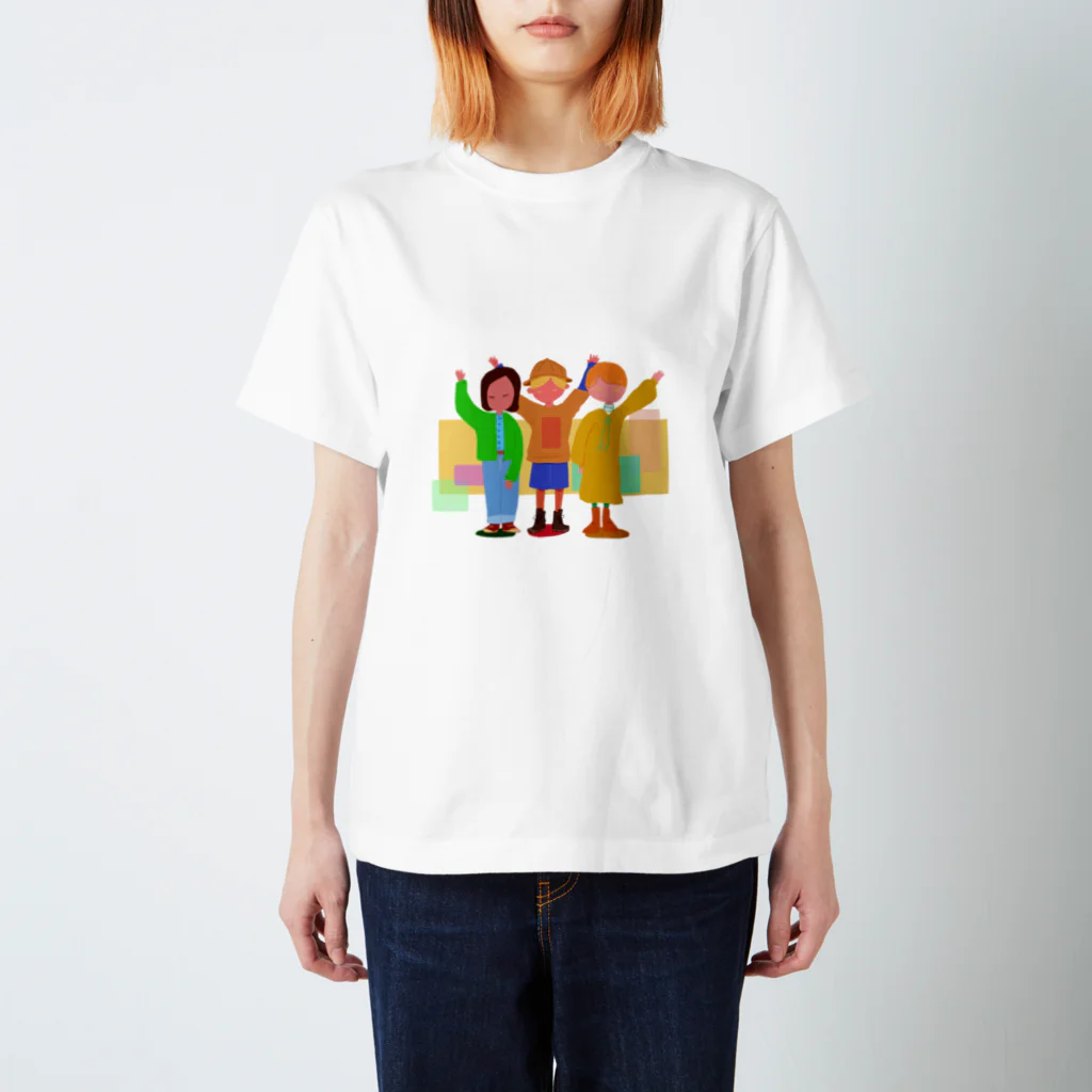 konno Manamiの3人組 スタンダードTシャツ