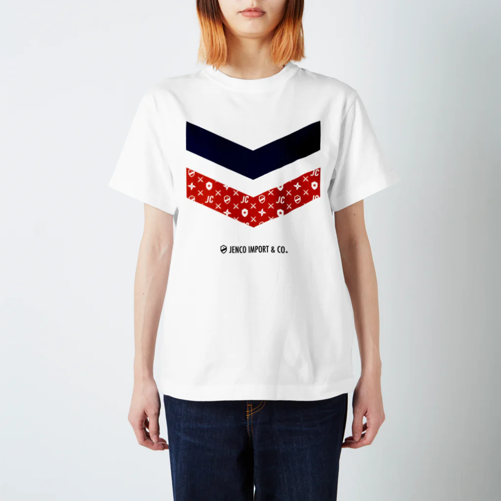 JENCO IMPORT & CO.のJENCO IMPORT & CO. MONOGRAM スタンダードTシャツ