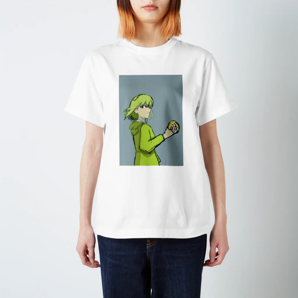 くぼっち/イラスト練習中のてすと スタンダードTシャツ