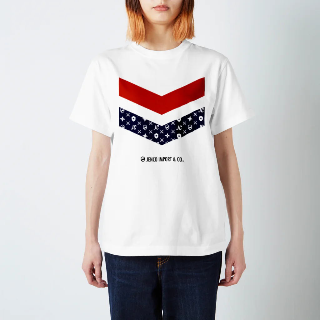 JENCO IMPORT & CO.のJENCO IMPORT & CO. MONOGRAM スタンダードTシャツ