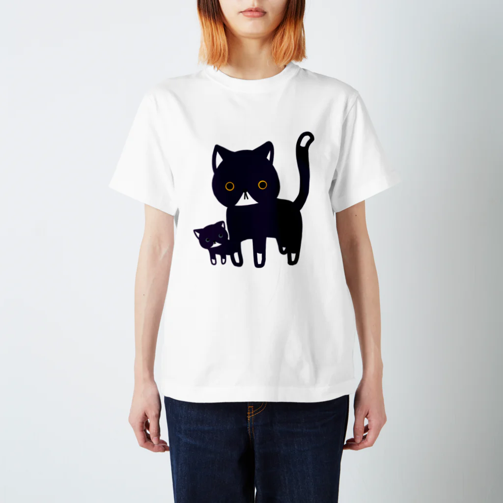 のほほん屋のねこのおやこ Regular Fit T-Shirt