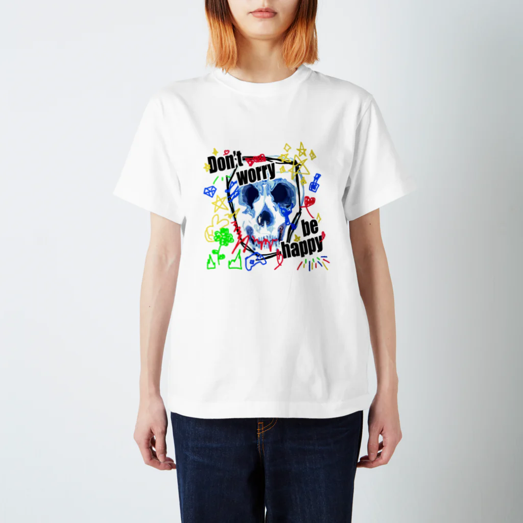 Now_LoadingのDon't worry be happy スタンダードTシャツ