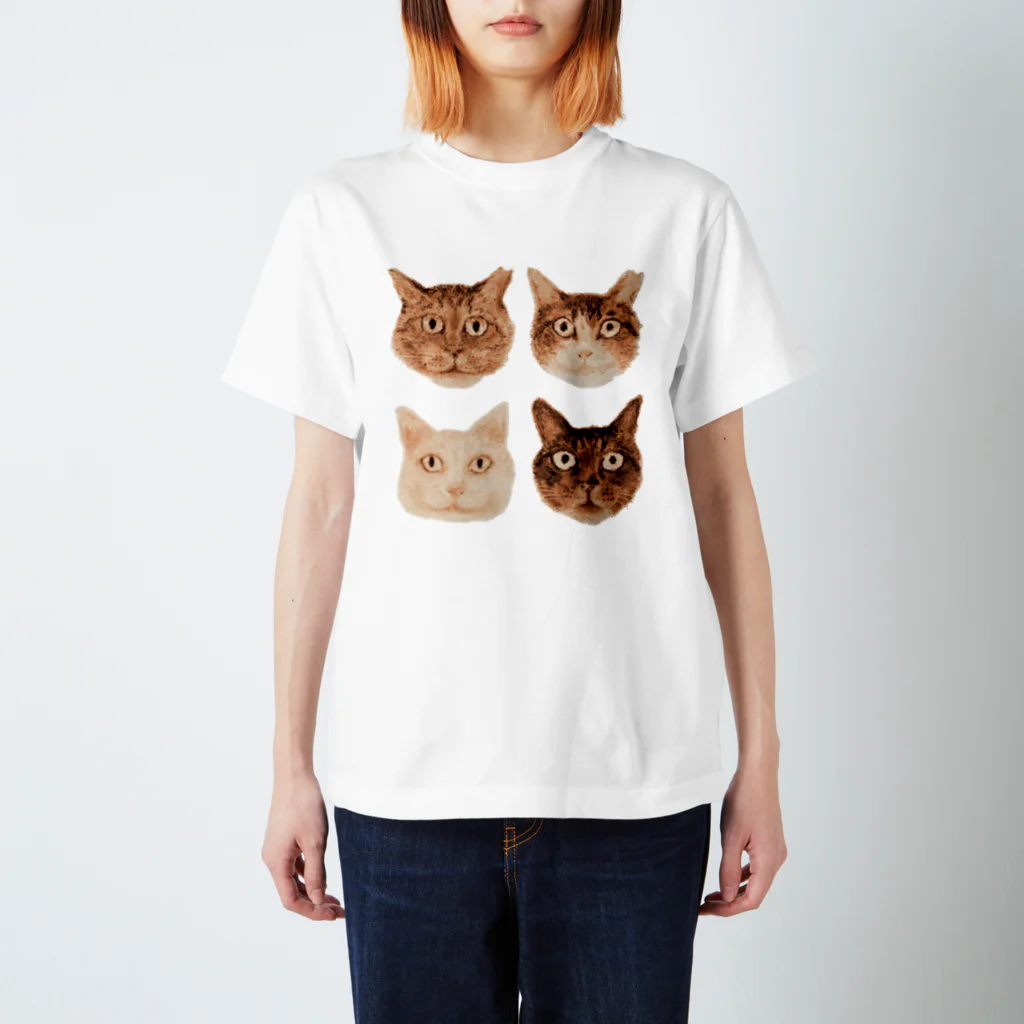 日なたの窓のはっぴいえんどなうちの猫 Regular Fit T-Shirt