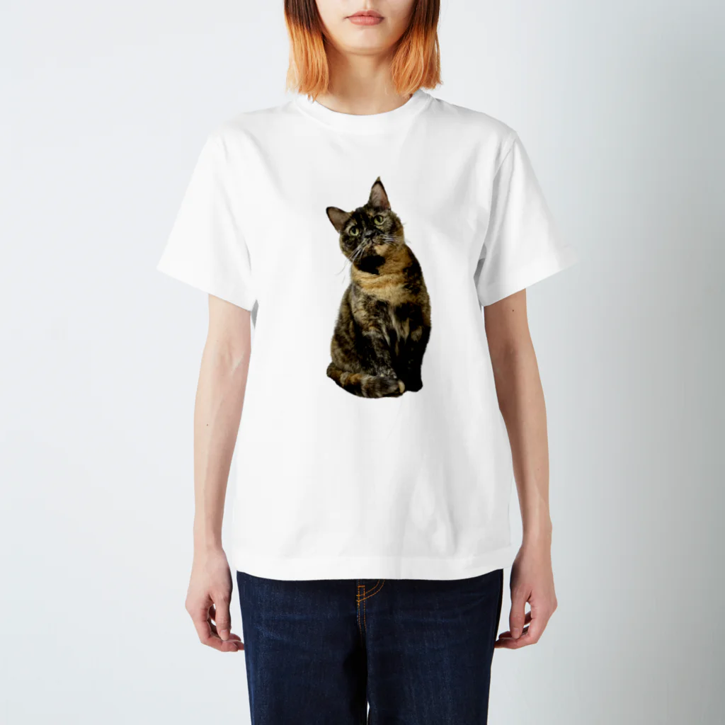 shop さびにすとのサビ猫ここあ(全身) Regular Fit T-Shirt