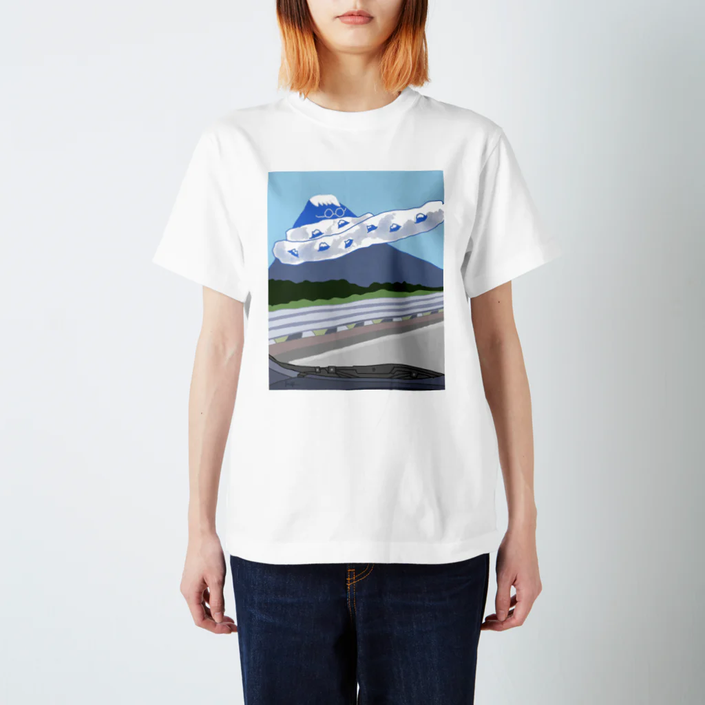 Meguuuの富士山くん Regular Fit T-Shirt