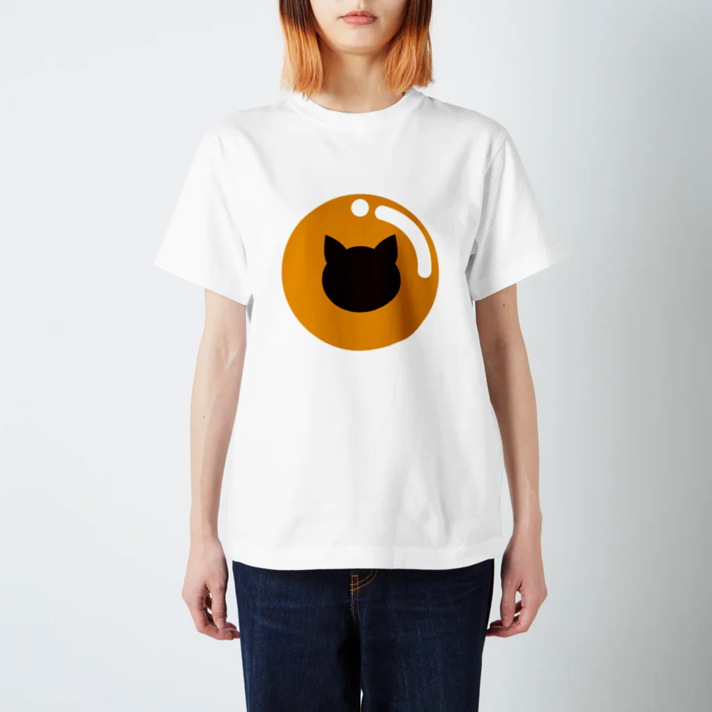 B-damaFriendオリジナルグッズのビー玉と猫　 Regular Fit T-Shirt