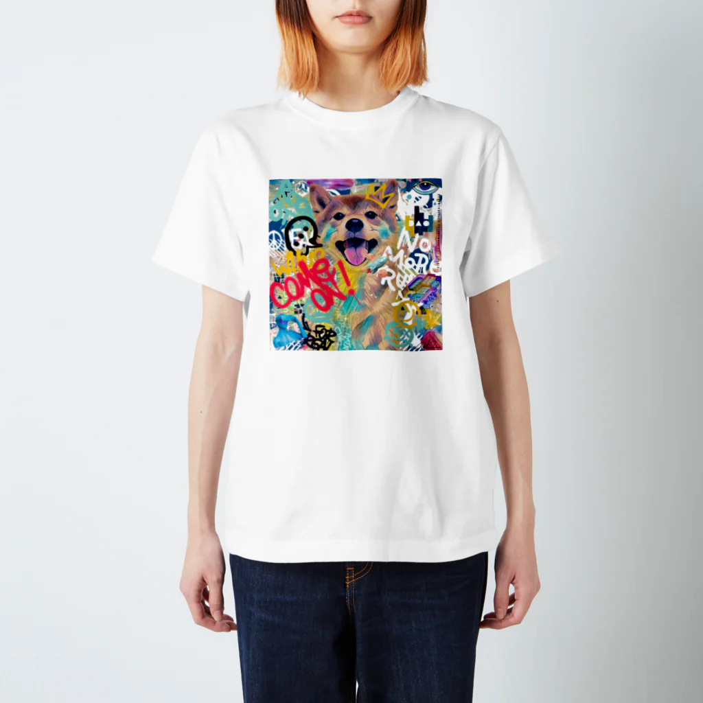 ひなたぼっこのひなたぼっこ(キーホルダー) Regular Fit T-Shirt