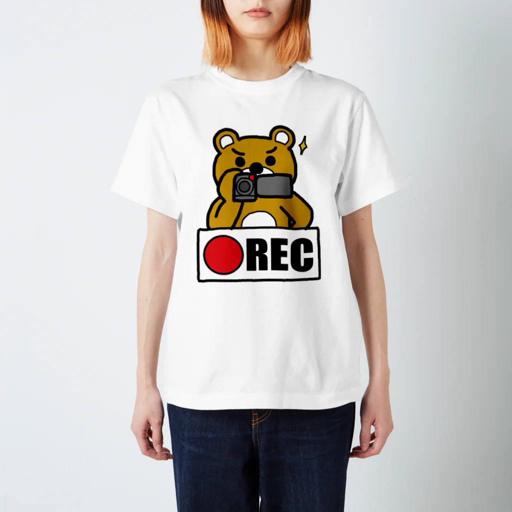 クマノ コリンのおうちのれっくま(オリジナルVer.) スタンダードTシャツ