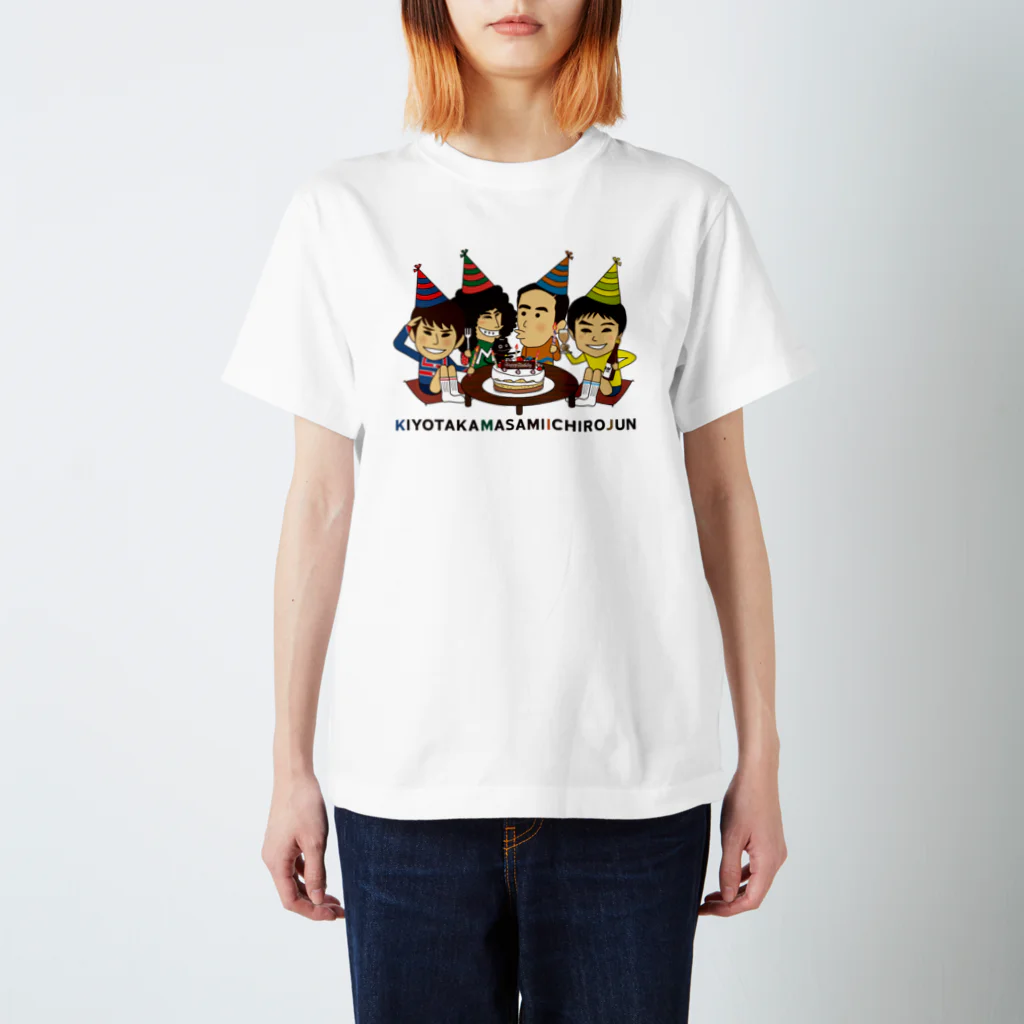 雅美と一郎の店のバースデーだョ！雅美と一郎2018Ver スタンダードTシャツ