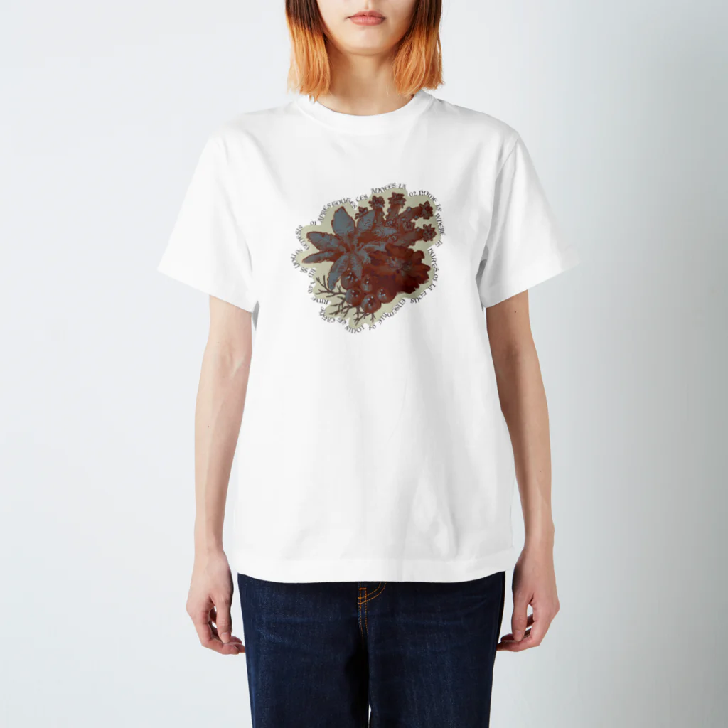 HATERUMOFUTOのtree ensemble スタンダードTシャツ