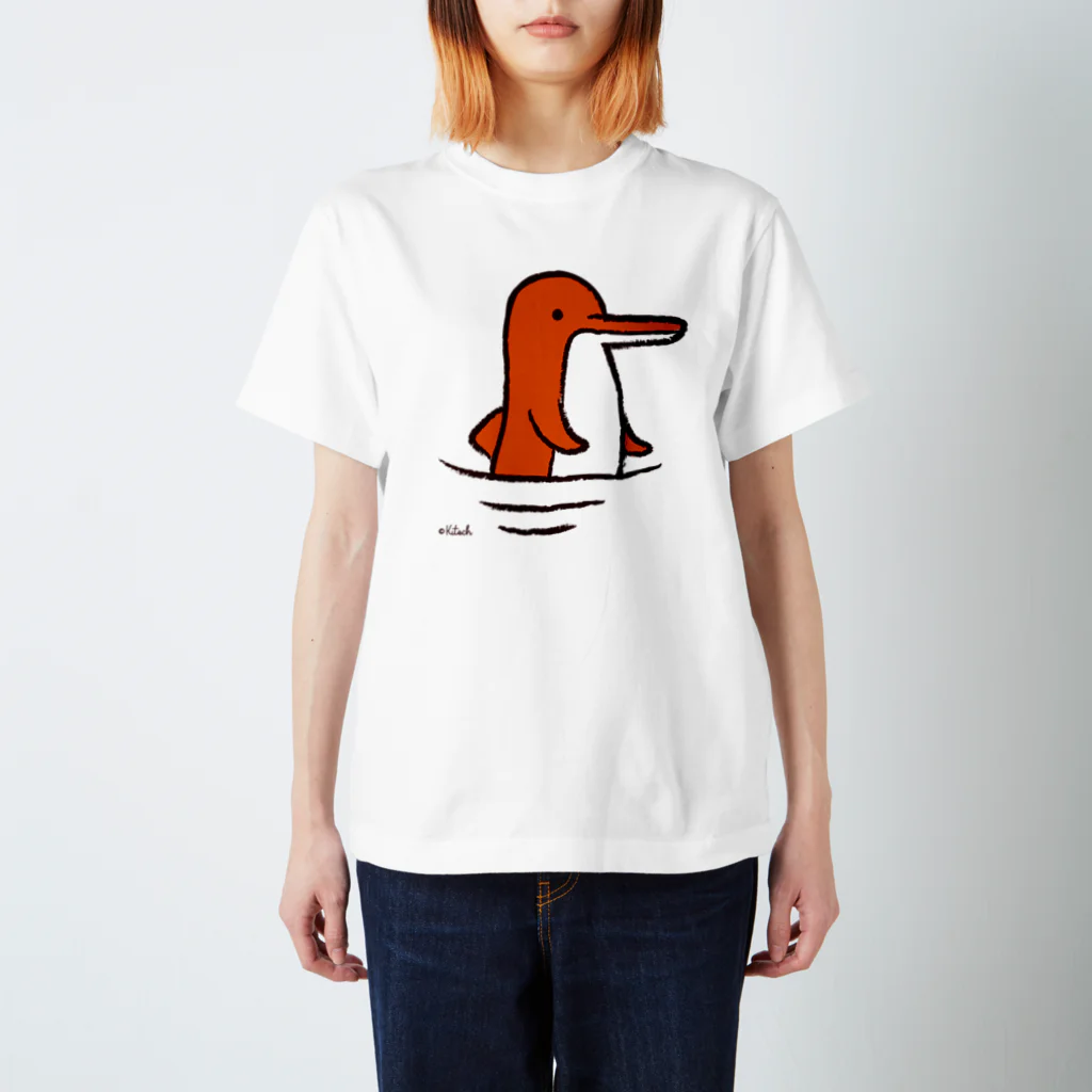 キッチュのヨウスコウカワイルカさん パンダのおはなし スタンダードTシャツ