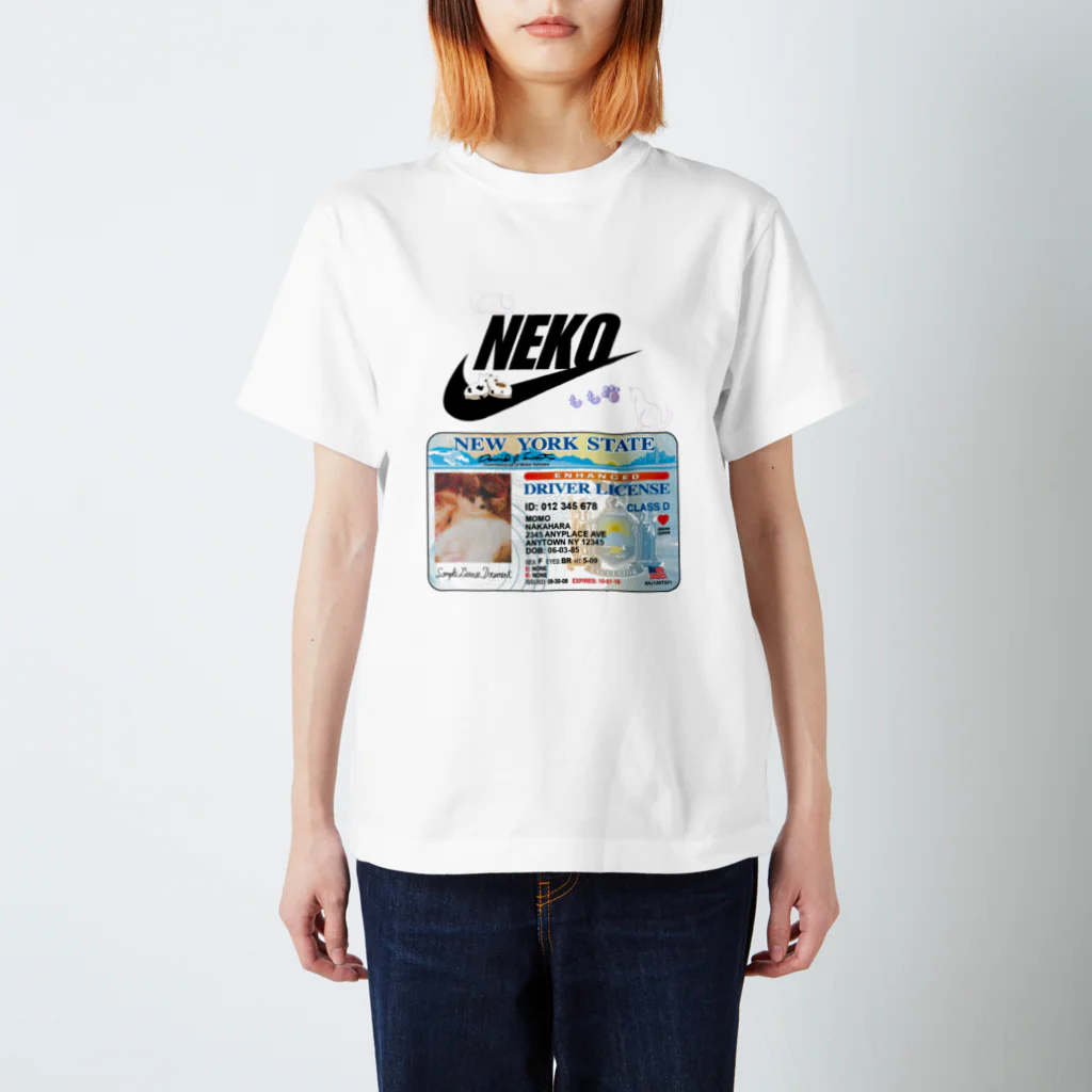 𝙈𝙊𝙈𝙊'𝙨 𝙎𝙝𝙤𝙥のNEKO Regular Fit T-Shirt