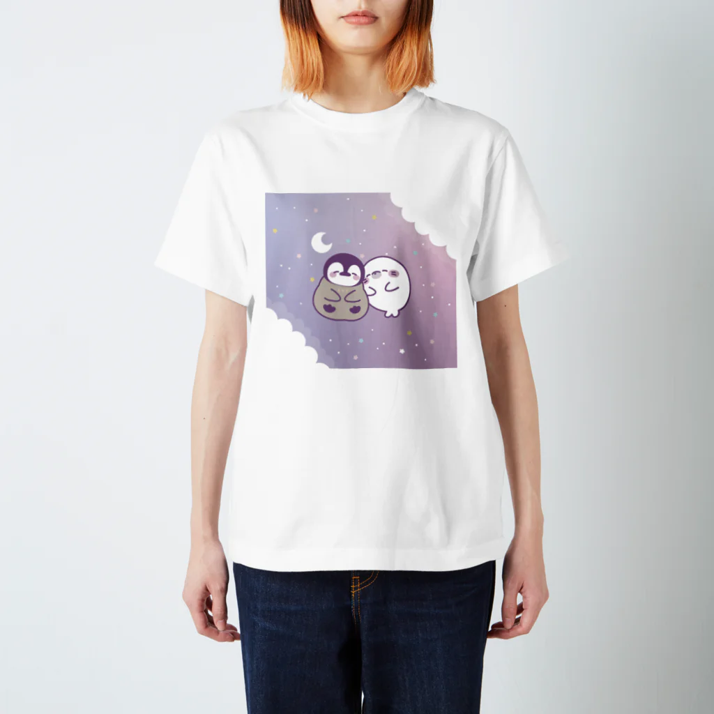 DECORのほのぼの子ペンギン　ゆめかわver. スタンダードTシャツ