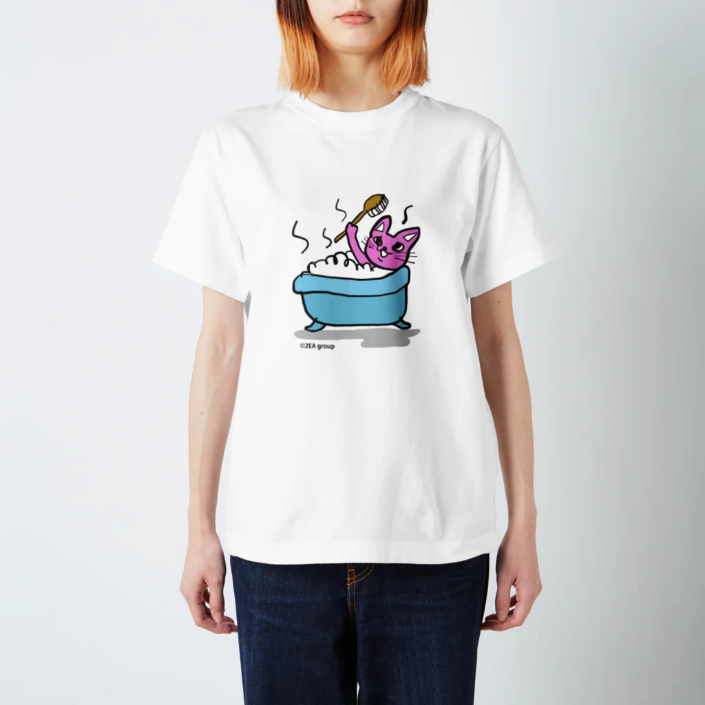 Official GOODS Shopのい，い，ゆ，だ，ニャーンコ スタンダードTシャツ