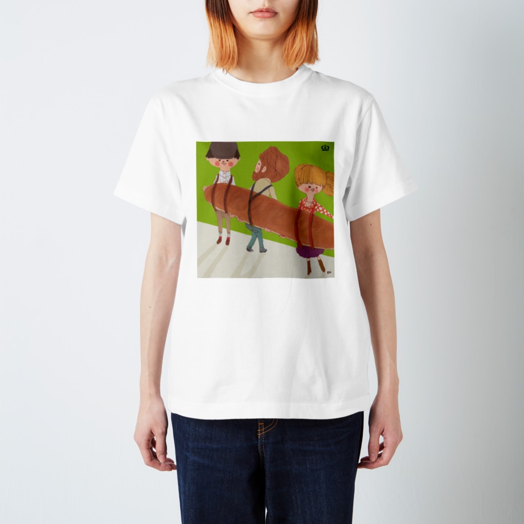 池田蔵人のサスペンダーにはフランスパンを Regular Fit T-Shirt
