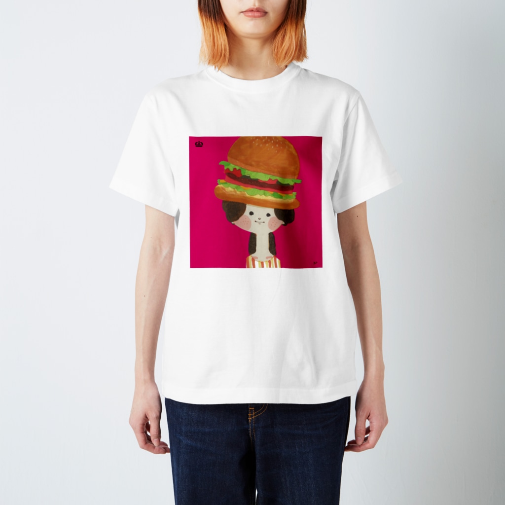 池田蔵人のバーガーハット Regular Fit T-Shirt