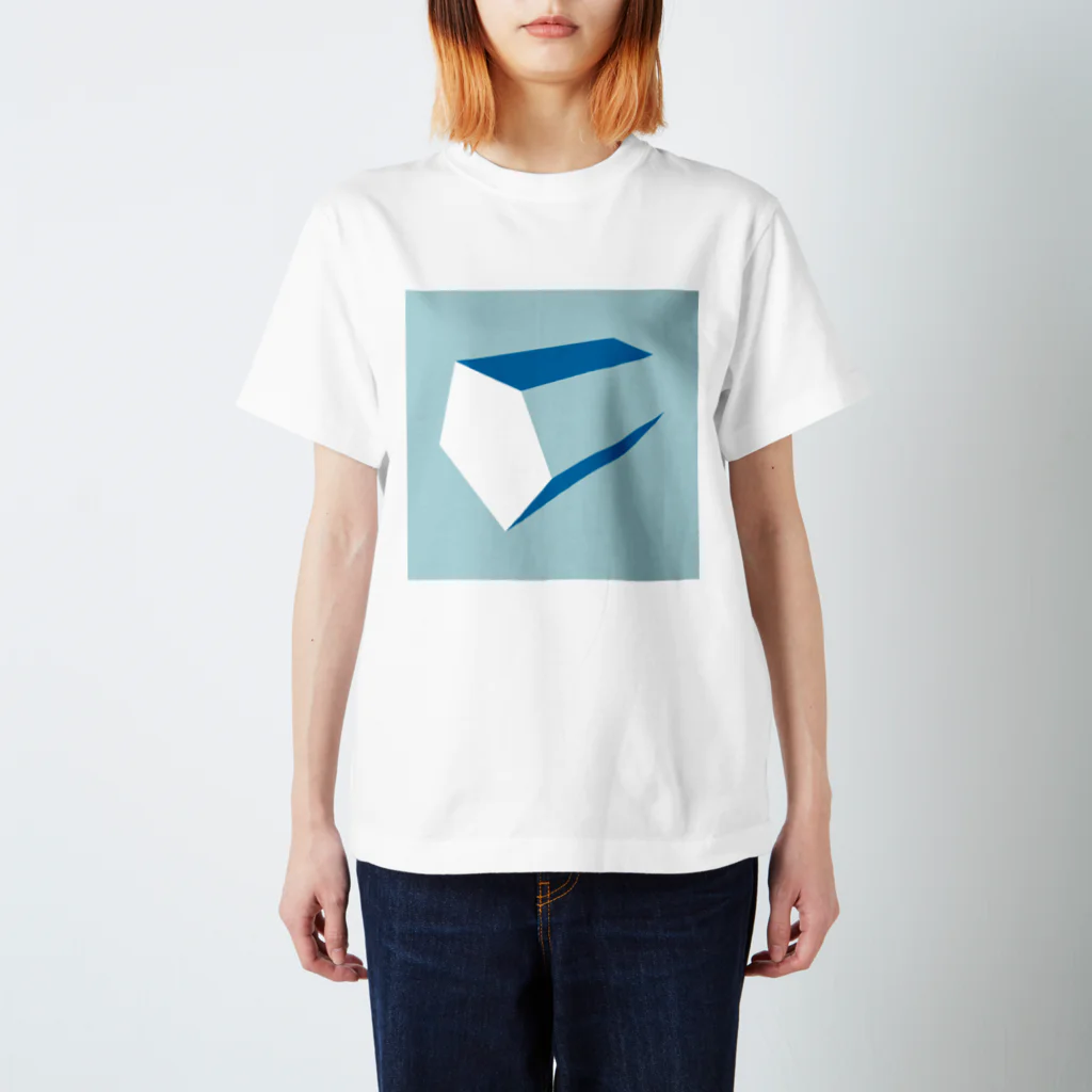 SHPBOOKSのSHAPE(blue) T スタンダードTシャツ