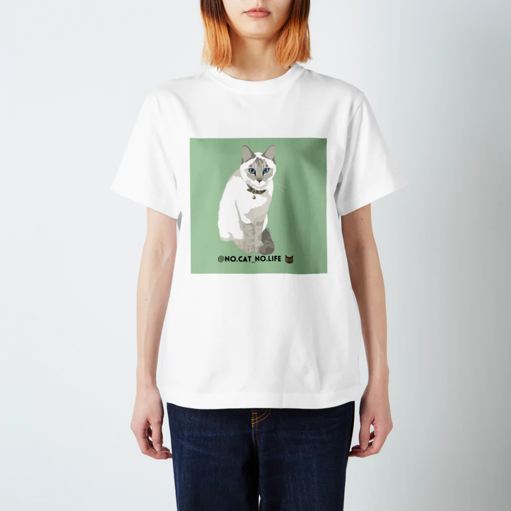 猫のイラスト屋さんのmii Regular Fit T-Shirt