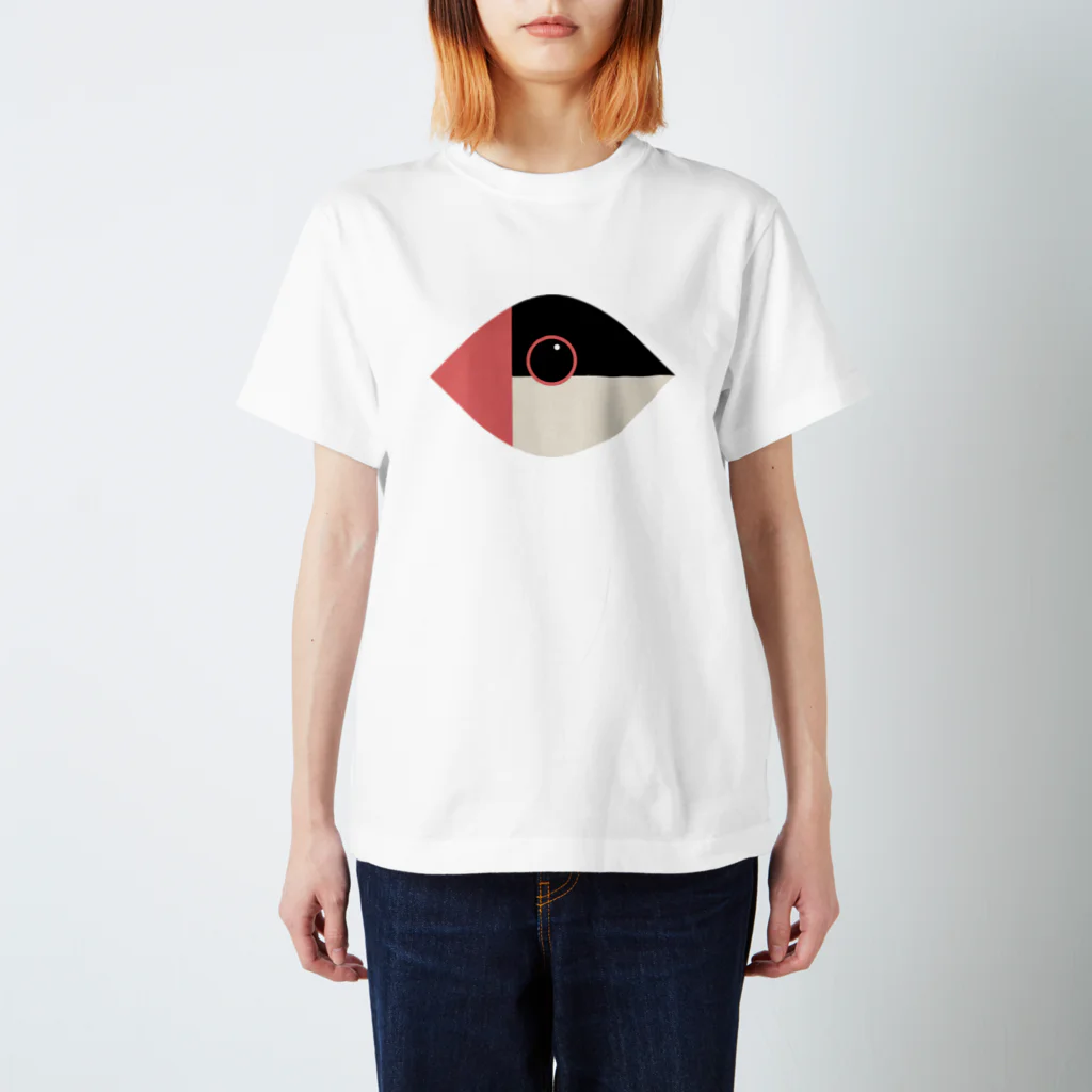 くろみつ屋の桜文鳥横顔モデル Regular Fit T-Shirt