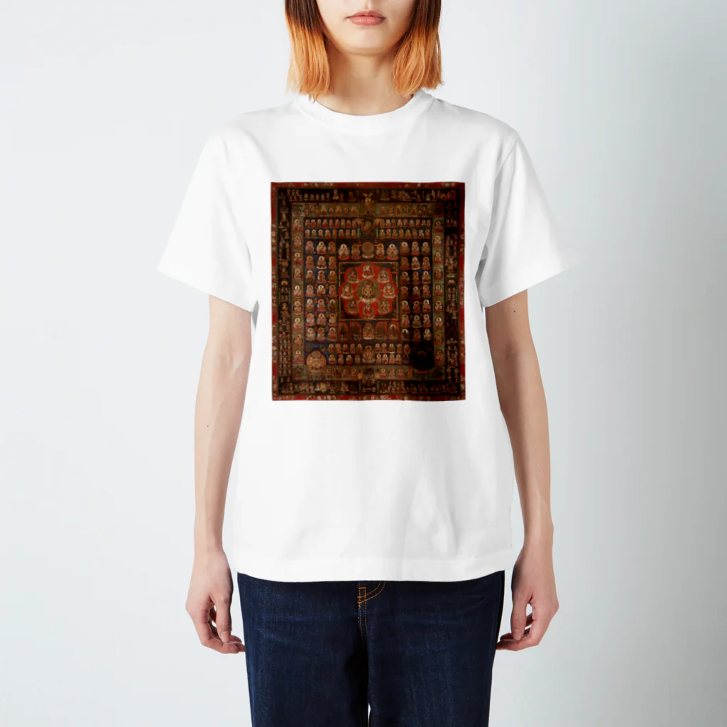 妄想半島の両界曼荼羅図Tシャツ スタンダードTシャツ