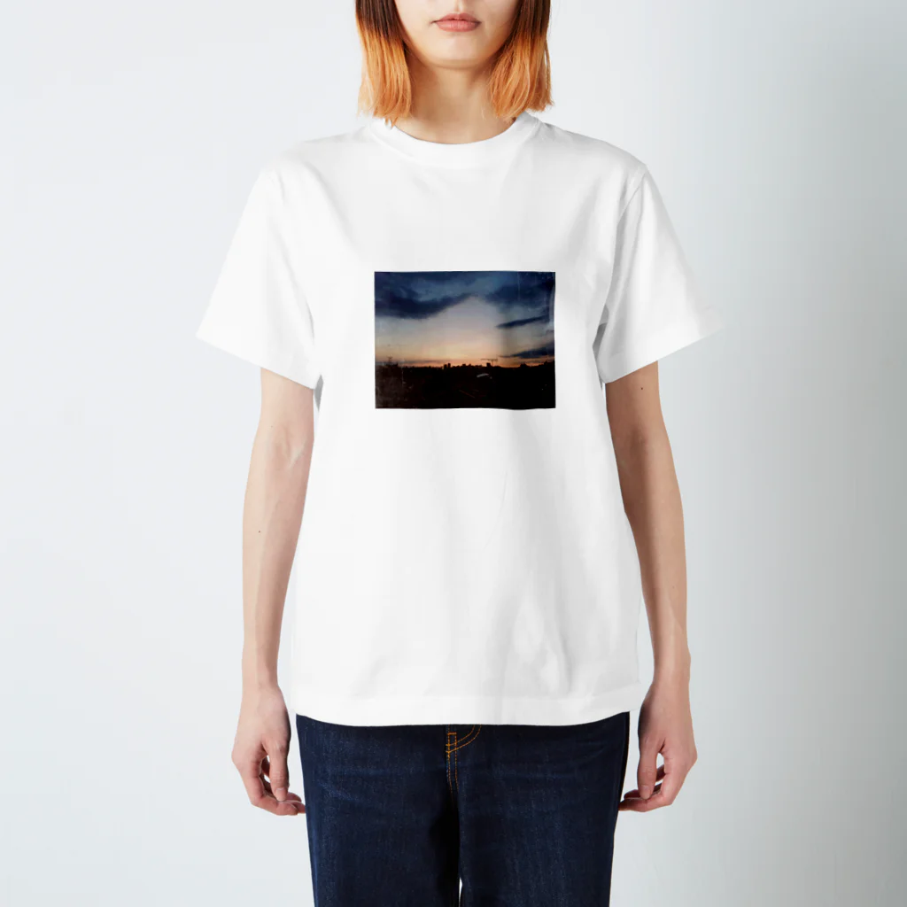 reisanの立石の夕暮れ1 Regular Fit T-Shirt