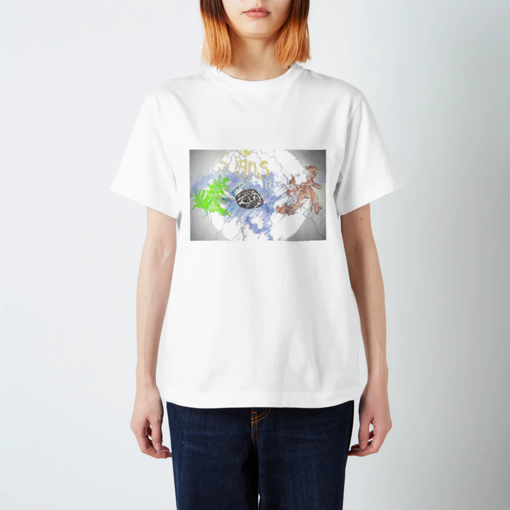 とうふくんのsigns crab Regular Fit T-Shirt