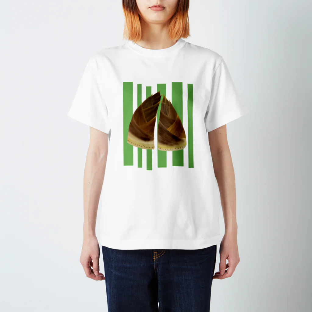 satoharuのたけのこ・たけのこ Regular Fit T-Shirt