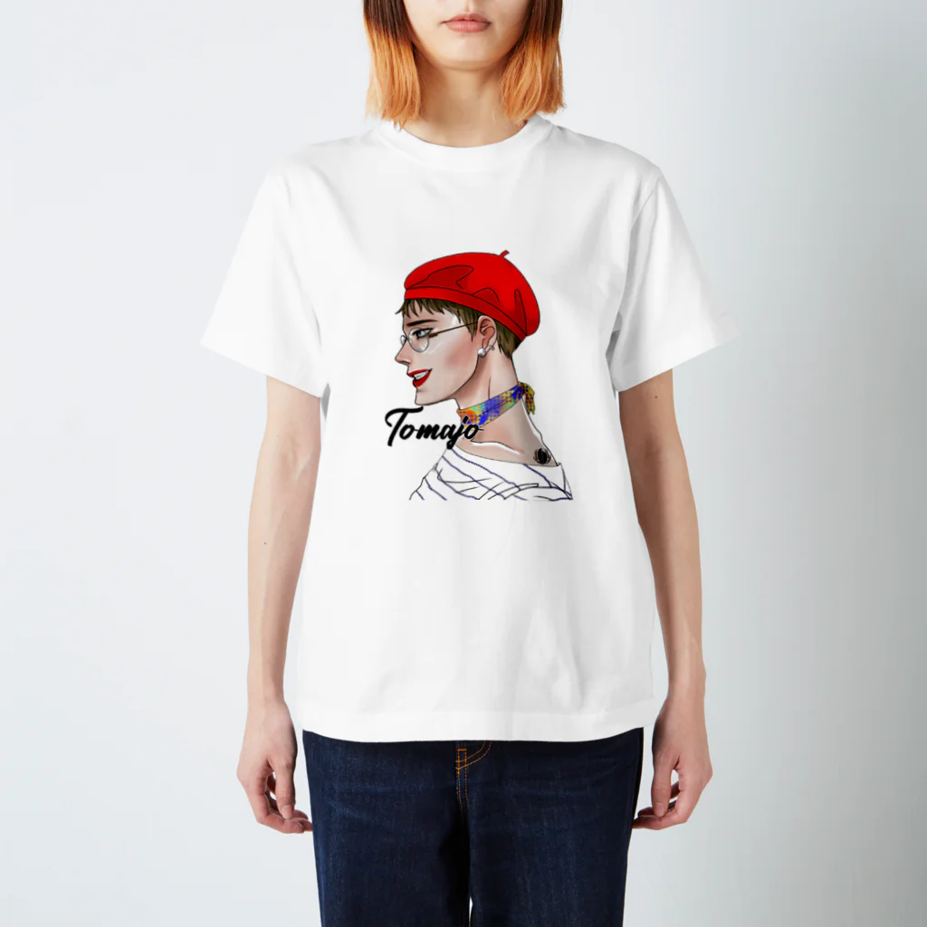 tomajo_NFTのtomajo #014 milky queen スタンダードTシャツ