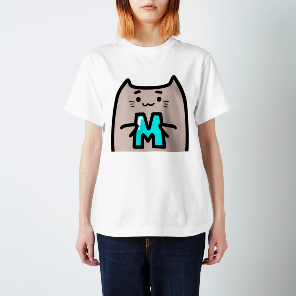 ドビちゃんの猫みm スタンダードTシャツ