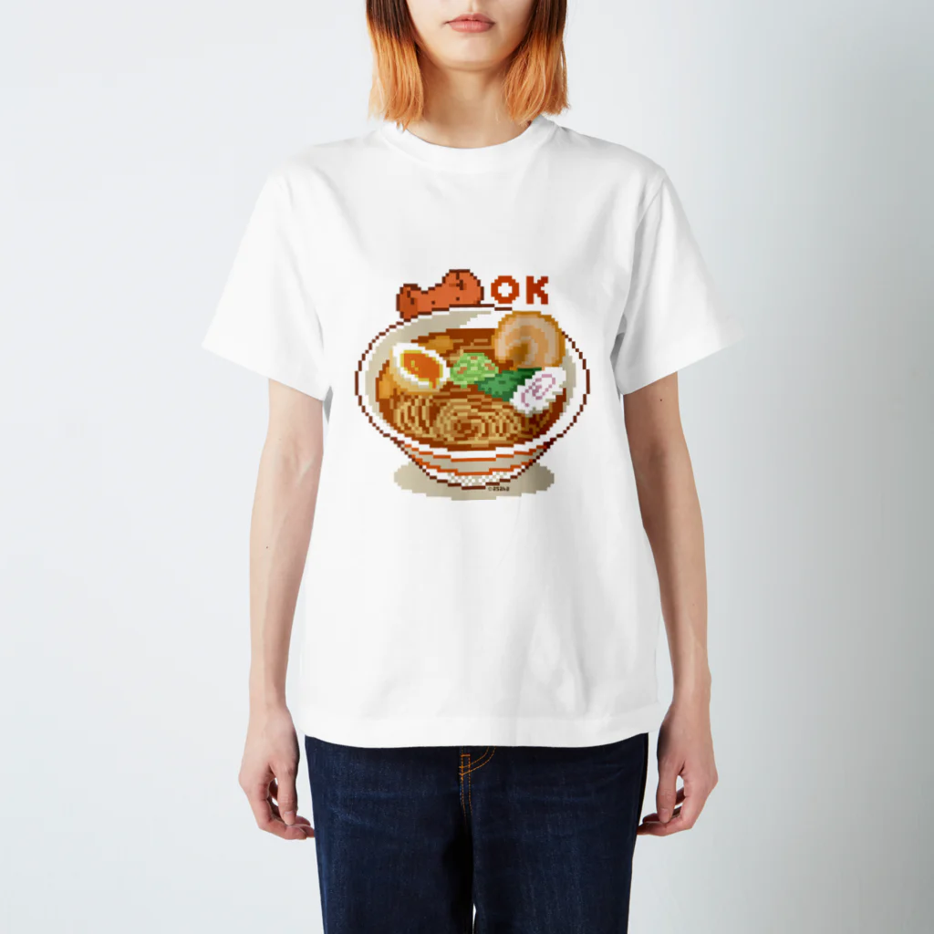 asahaのメンダコラーメン「メンメン麺」OK スタンダードTシャツ