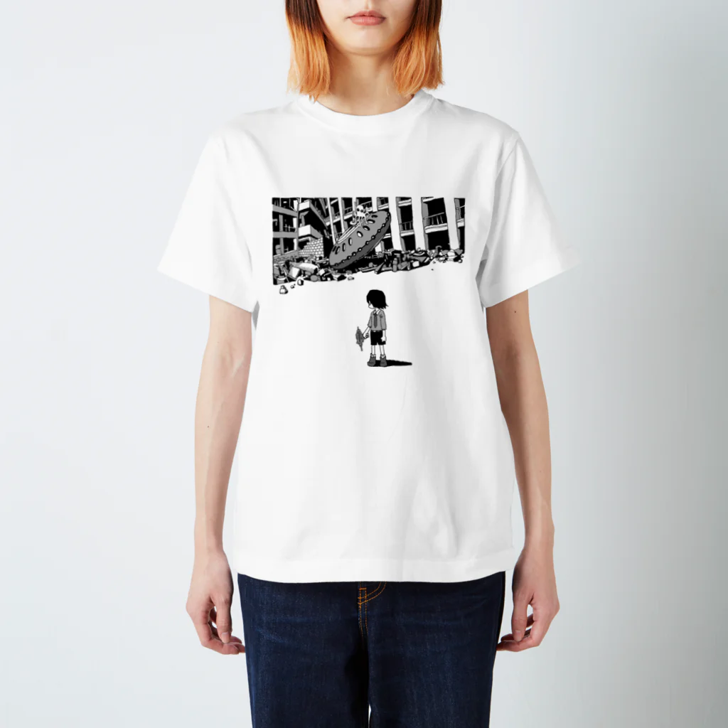 A芯の少年探偵vs宇宙人 Regular Fit T-Shirt