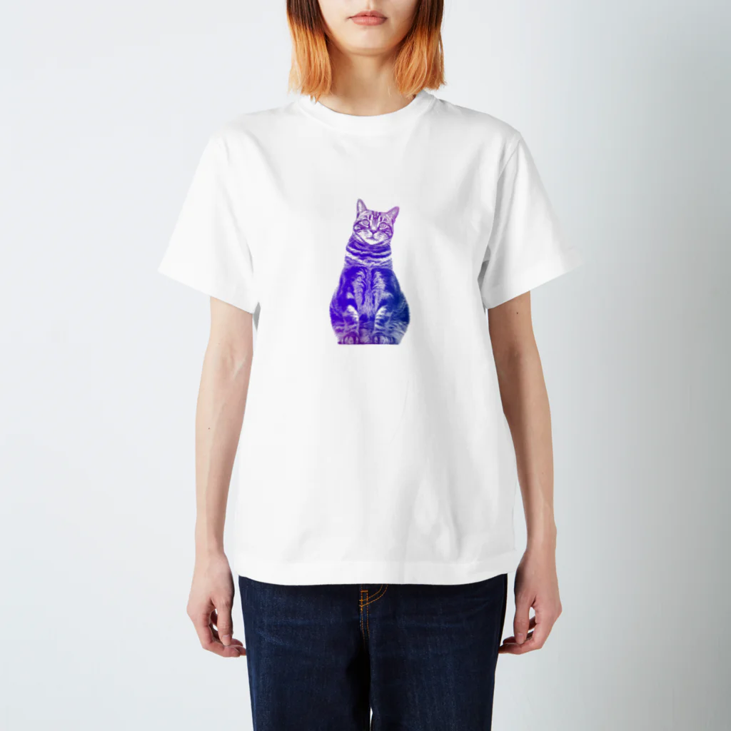 もぎたてトマトちゃんのにゃんこ スタンダードTシャツ