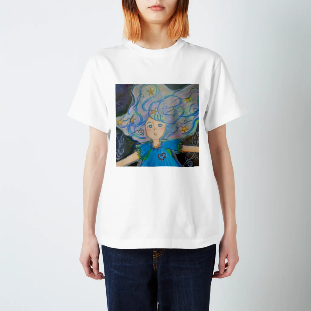 masamin minの星屑ガールさん スタンダードTシャツ