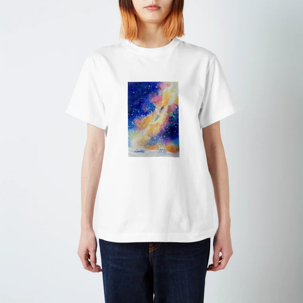 浅野なつき グッズshopの夜空の彼方 スタンダードTシャツ