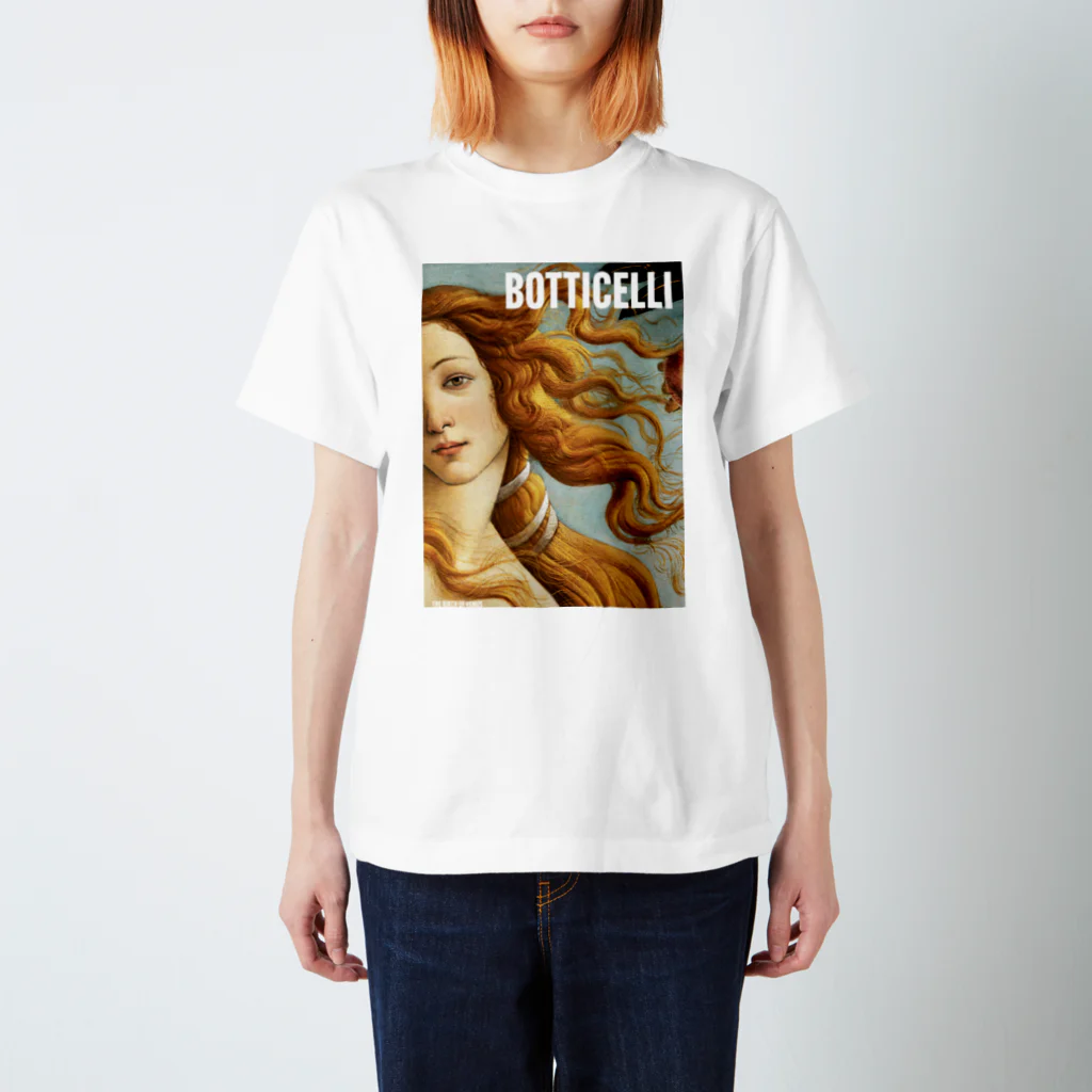 MUGEN ARTのヴィーナスの誕生 ボッティチェッリ 世界の名画 スタンダードTシャツ