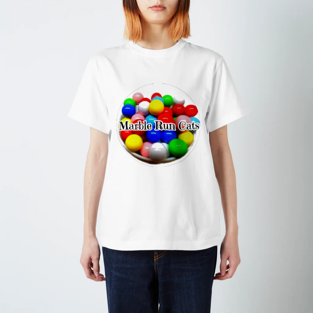 Marble Run CatsのMarble Run Cats Regular Fit T-Shirt