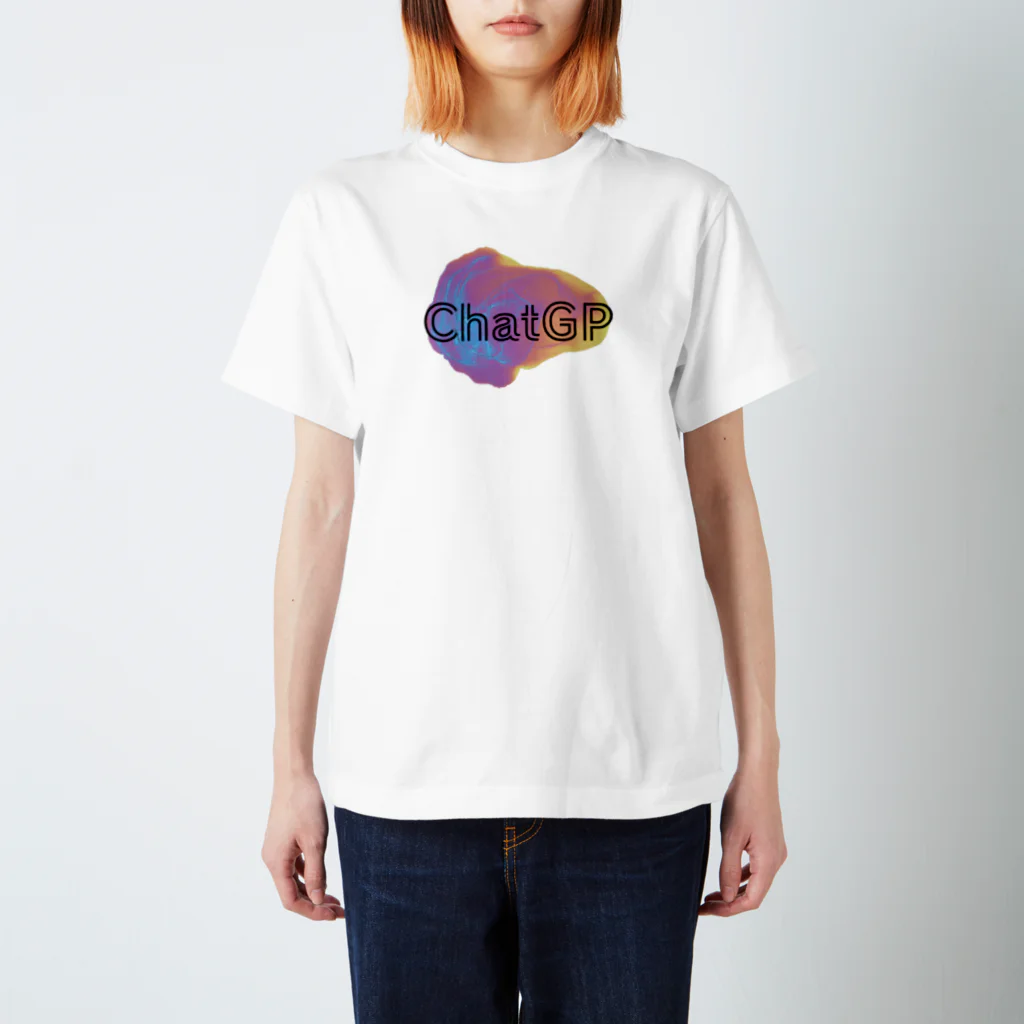 オムライス屋さん(サウナ)の最近流行りのChatGP Tシャツ(カオス) Regular Fit T-Shirt