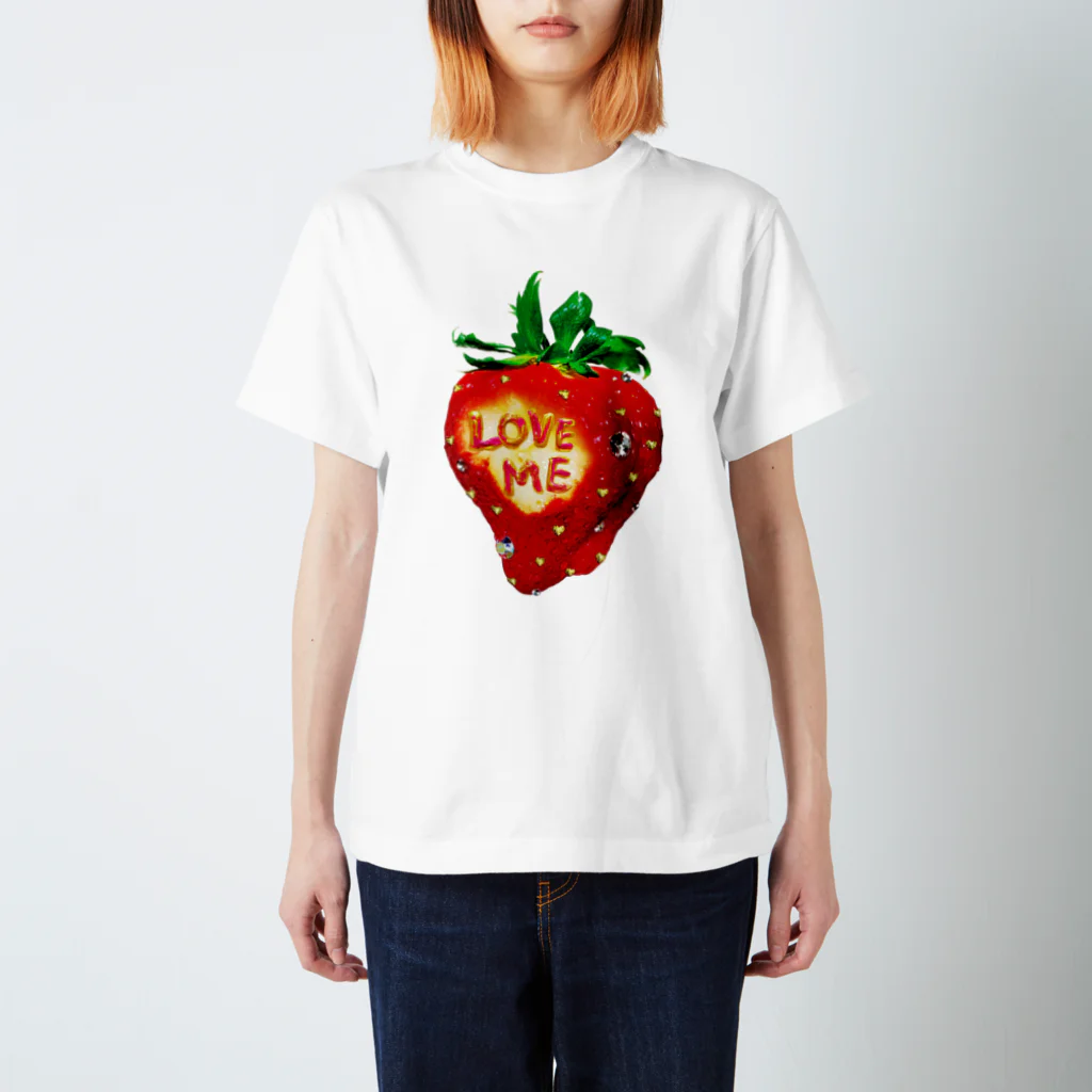 フルスキャ。のキラキライチゴ-LOVE ME-★ Regular Fit T-Shirt
