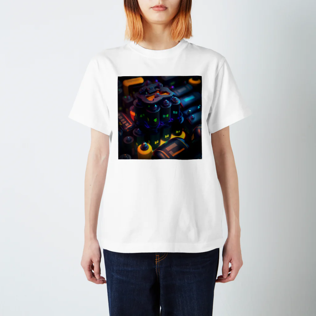 midtksのbattery スタンダードTシャツ