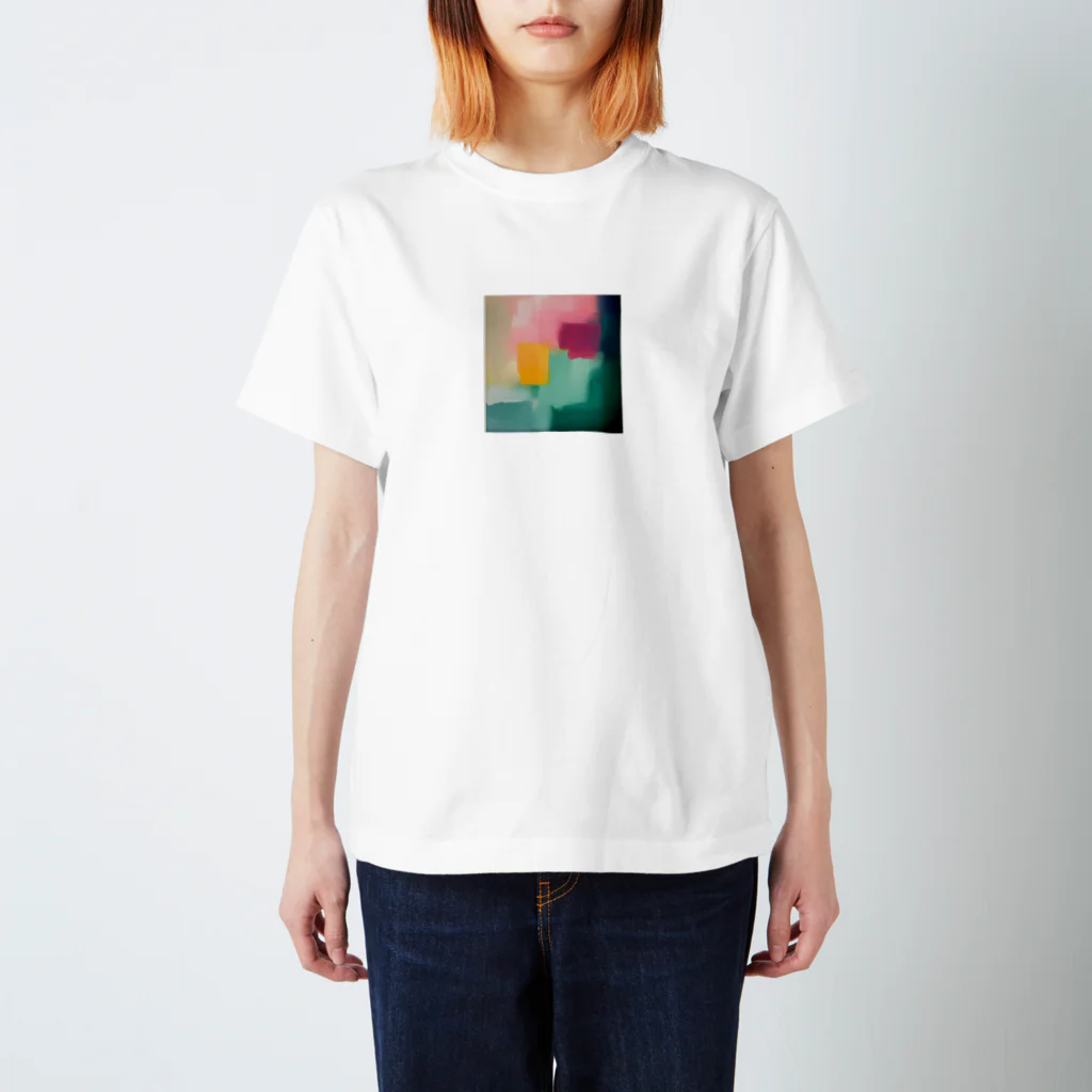 artisticのabstractペインティング Regular Fit T-Shirt