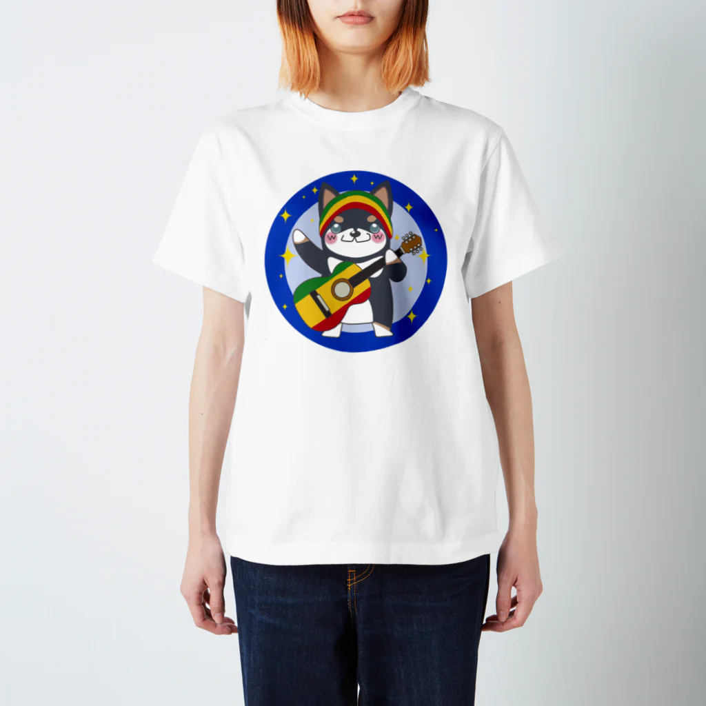 HAKOUSA -ハコウサ-のレゲエなわんこ スタンダードTシャツ