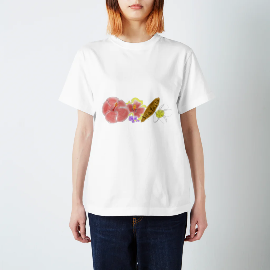 まろん🌰🧜‍♀️seatasiaグッズ販売🐬🏝のseatasiaグッズ3 スタンダードTシャツ