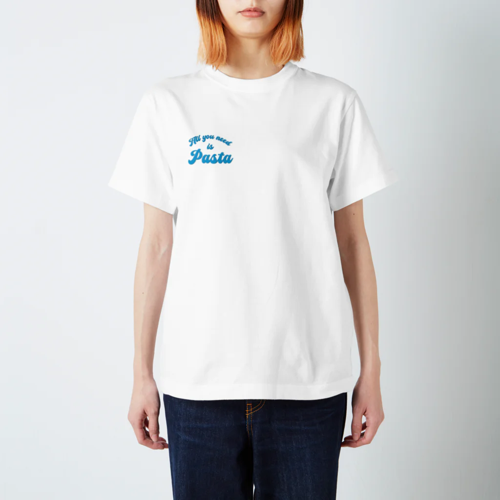 PastabuのAll you need is Pasta ※パスタは地球を救う スタンダードTシャツ